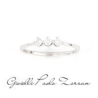 Anneau Zorzan Gioielli Femme in Or blanc Diamante 0.18 Ct PZANA94 - PZANA94
